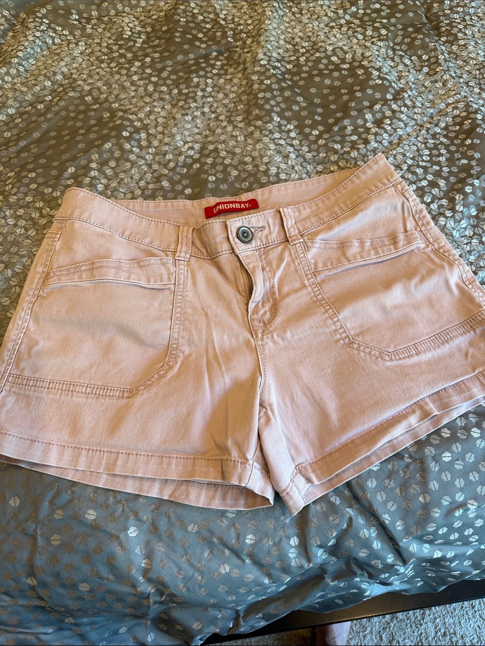 UNIONBAY Women's Dusty Pink Peach Shorts size 11